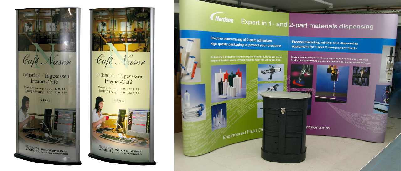 UV-Direktdruck auf starre Medien Direkt bedrucken Acrylglas, Holz, MDF, PVC, Forex, Alu-Verbundplatten, Dibond, Plexiglas, Leinwand